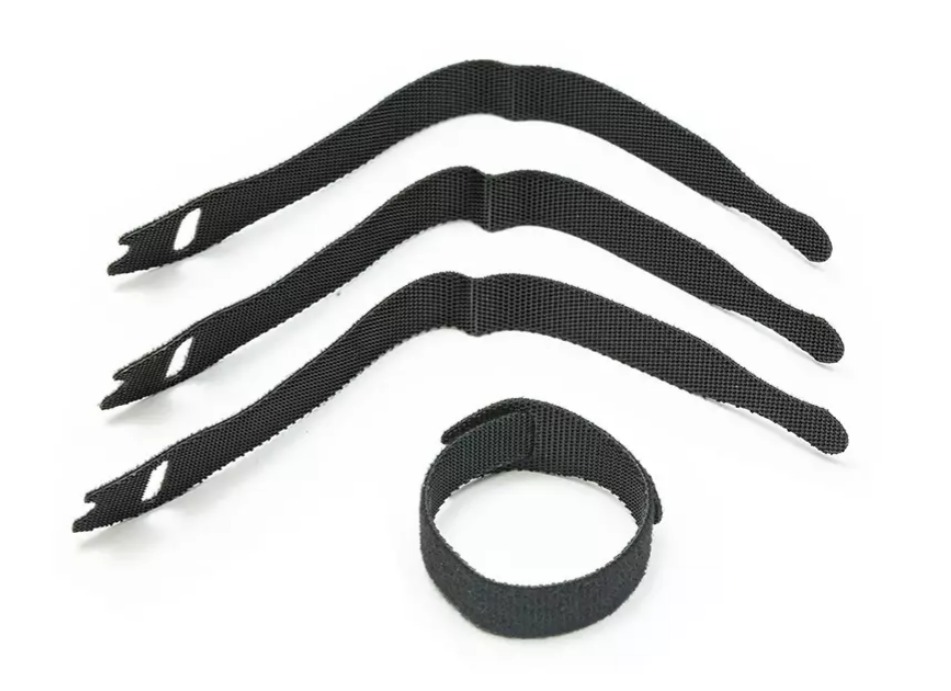 Releasable Velcro Tie - reusable hook-and-loop fastener for maintenance-friendly bundling